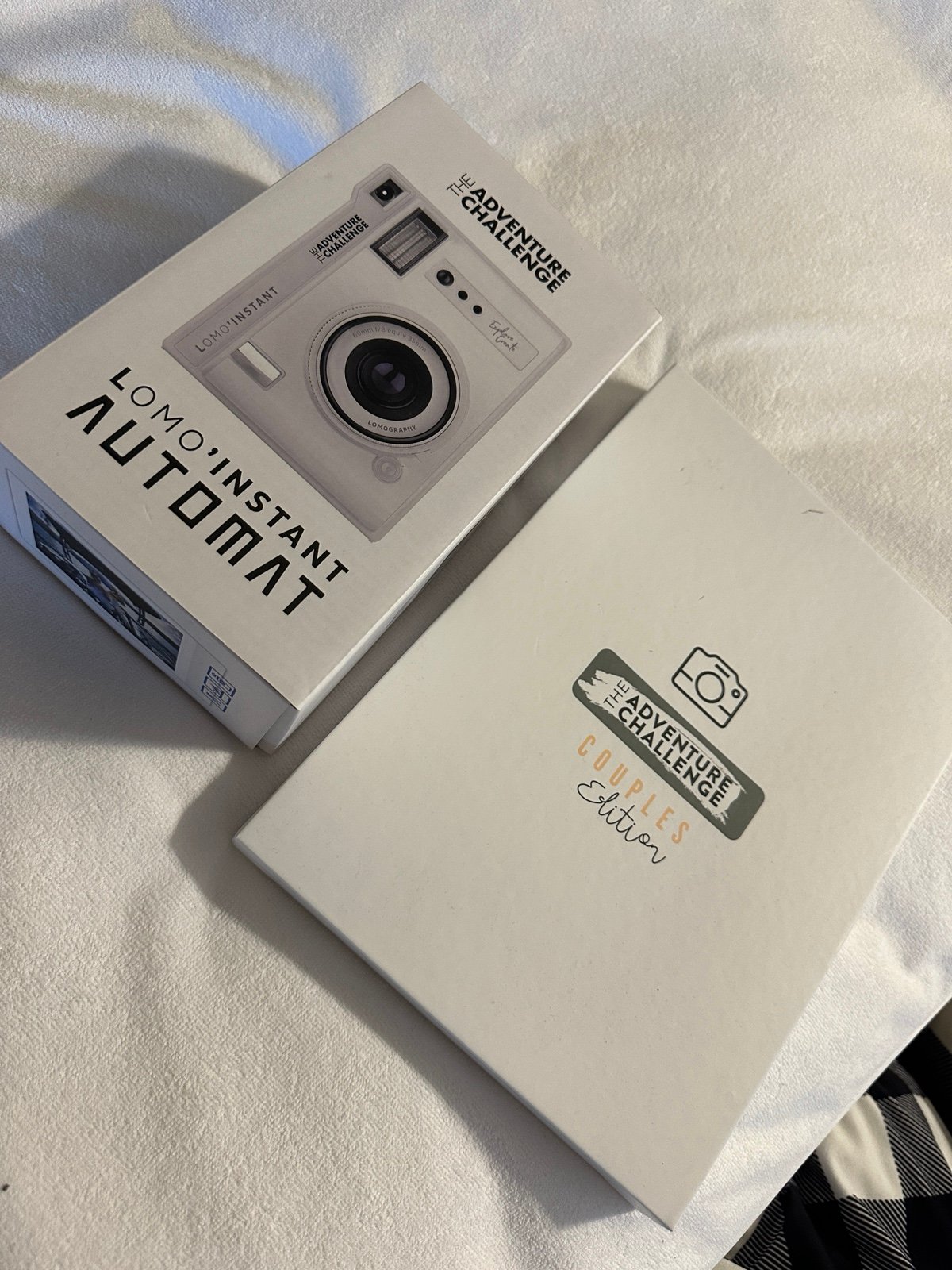 BRAND NEW NEVER TAKEN OUT OF BOXES “The Adventure Challenge” book and camera