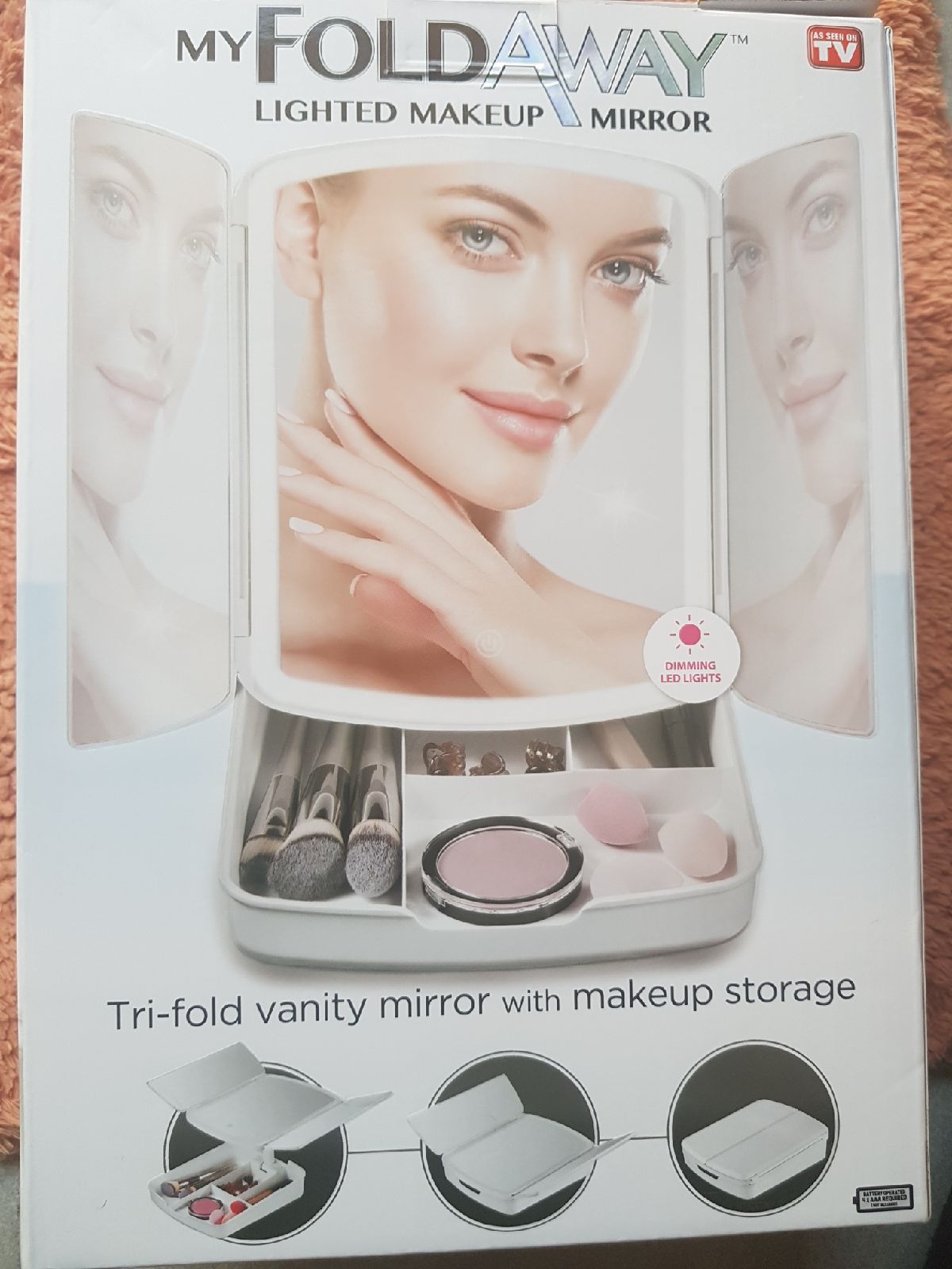 makeup mirror with light