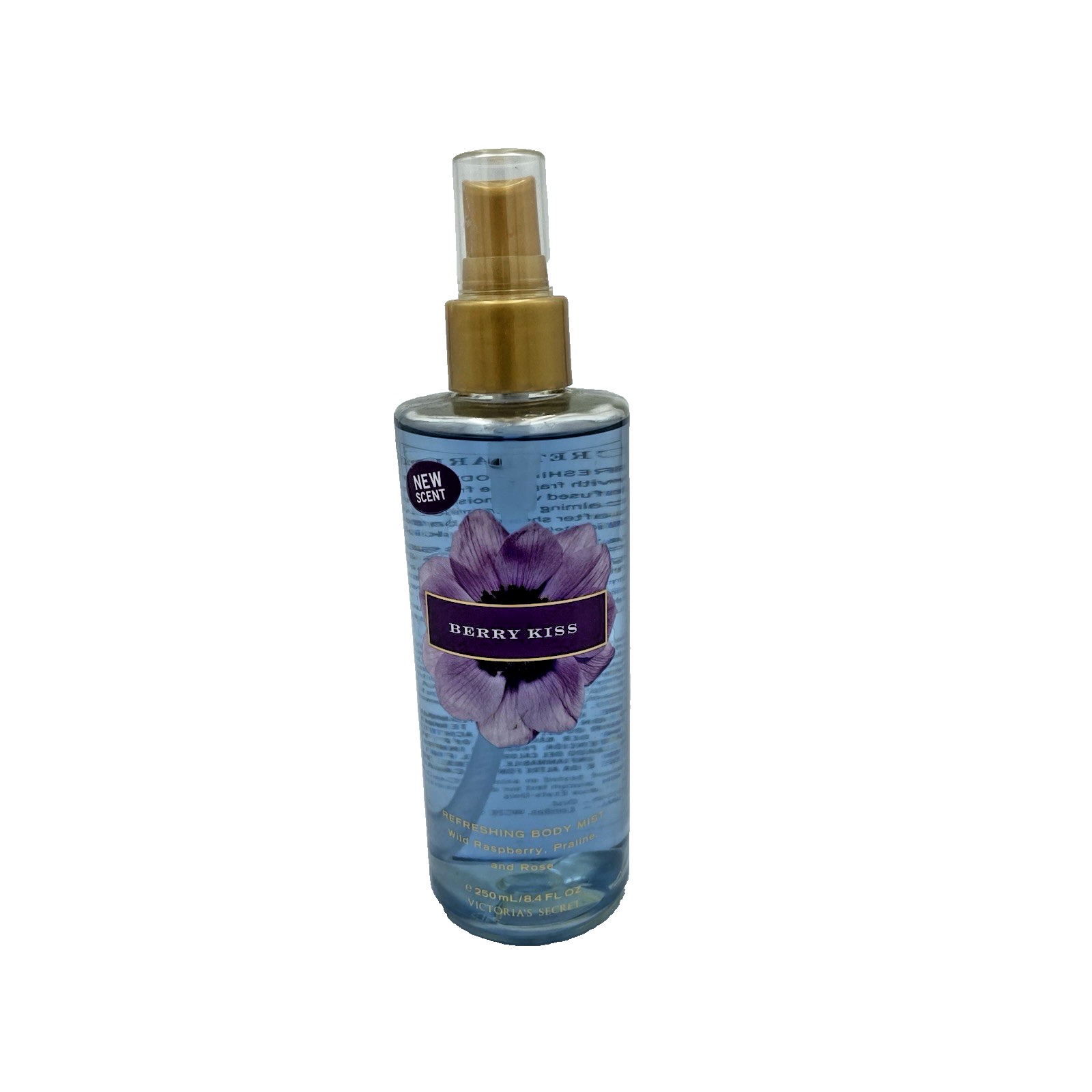 NOS Victoria's Secret Berry Kiss Refreshing Body Mist Spray 8.4 oz NEW