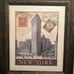New York Post Card Framed Photo