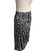 Show Me Your MUMU Black and White Stretch Wrap Style Skirt