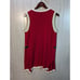 Women's 99 Jane Street Long Christmas Sweater Vest Size Medium Mrs Clause Red