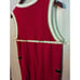 Women's 99 Jane Street Long Christmas Sweater Vest Size Medium Mrs Clause Red