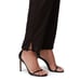 Yumi Kim Women's One Shoulder Cascade Jumpsuit in Black Large MSRP 218