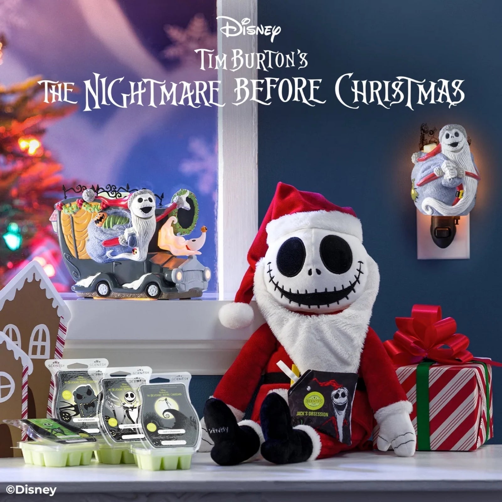 Exclusive!!! Santa Jack Skellington bundle