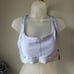 NIKE SWIM Women's Crossback Bikini Top in Cobalt Bliss size L NEW