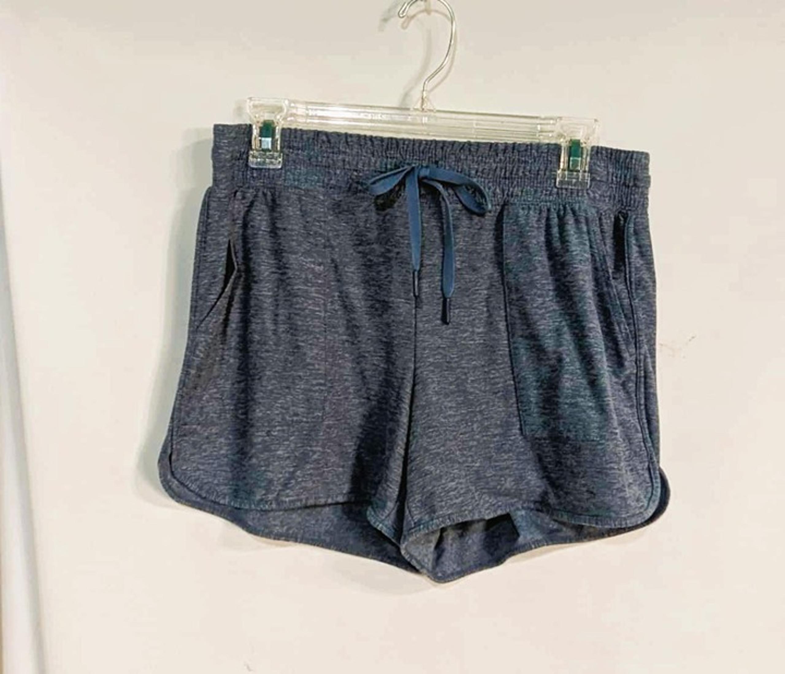 Athletic Works Heather Blue Running Shorts Women's size Medium