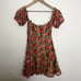 For Love & Lemons Amelia Strapless Dress Rosebud Mini Womens X- Small