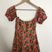 For Love & Lemons Amelia Strapless Dress Rosebud Mini Womens X- Small