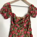 For Love & Lemons Amelia Strapless Dress Rosebud Mini Womens X- Small