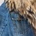 EPOCA Denim Jacket with Fur