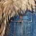 EPOCA Denim Jacket with Fur