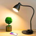 LED Desk Lamp with USB Charging Port 3 Color Modes Dimmable Reading Light