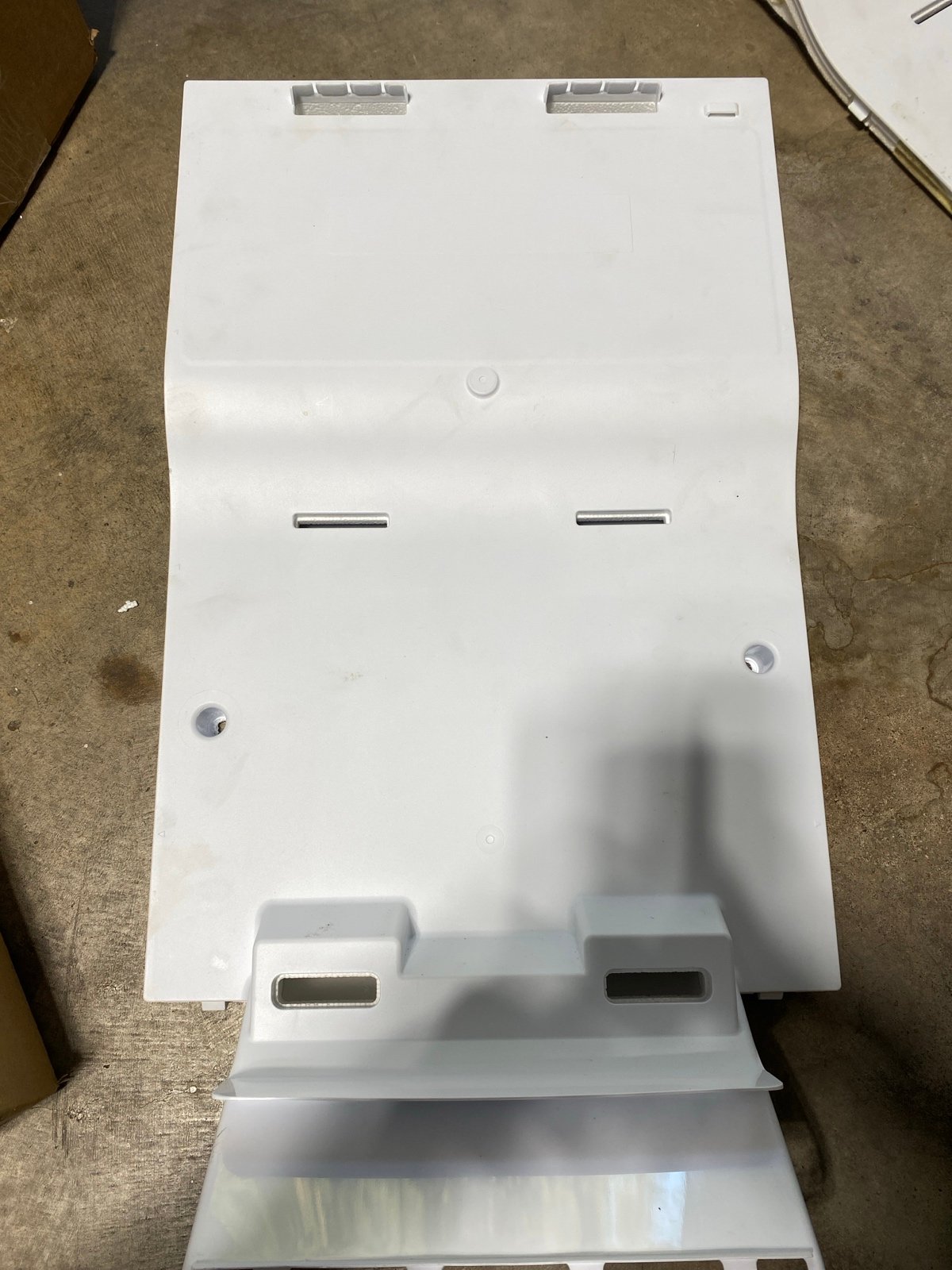 Samsung fridge RF22N9781SG/AA freezer duct assembly