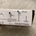 VideoSecu 2 Pack 2-6 inch Adjustable Security Camera Metal Brackets Pan White