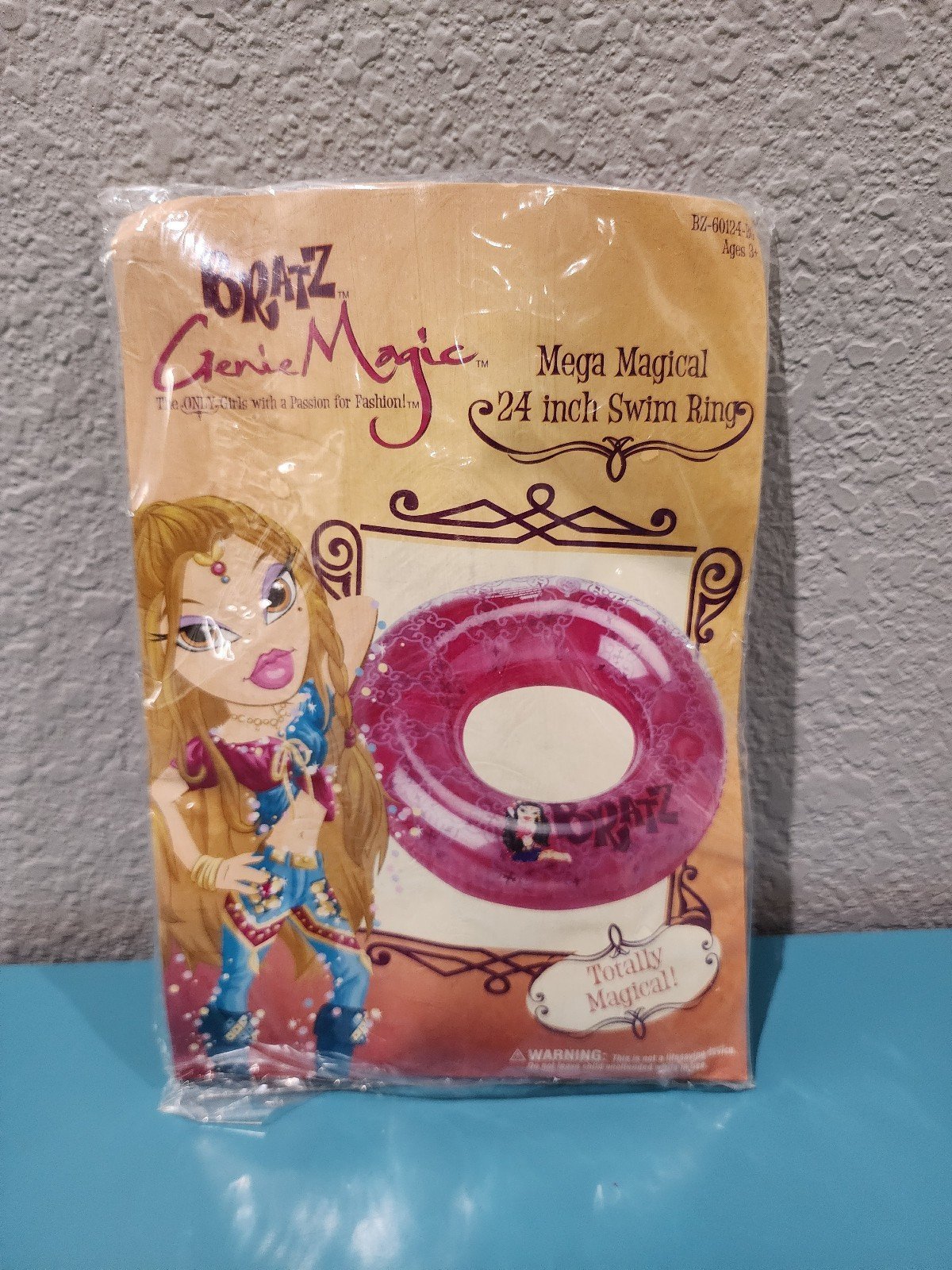NIP Vintage BRATZ GENIE MAGIC INFLATABLE SWIMMING POOL RING FLOAT