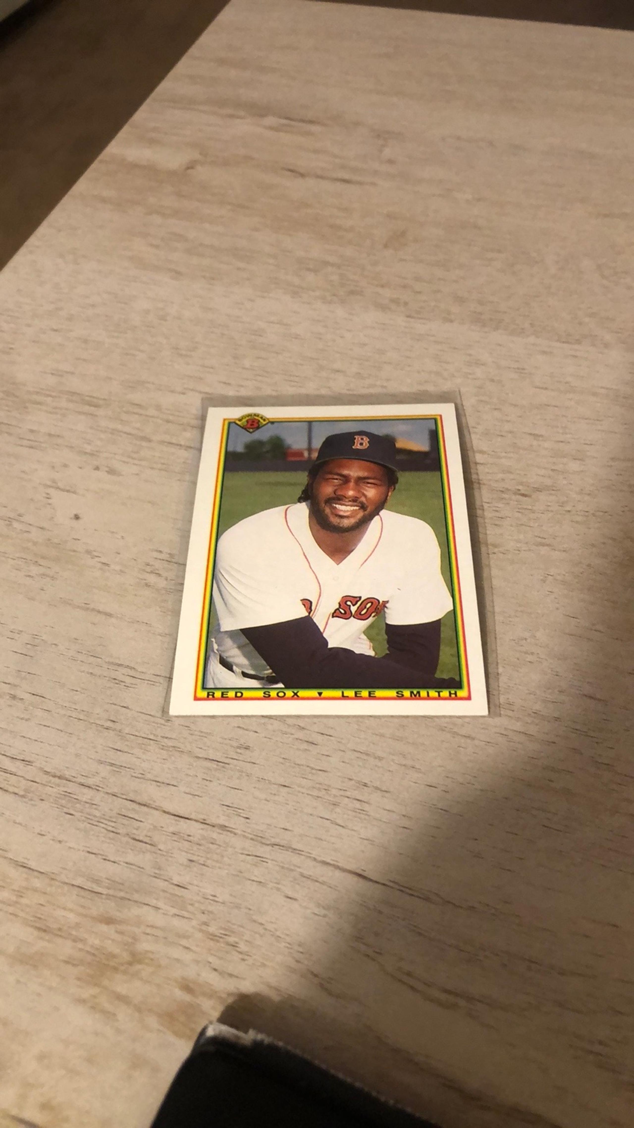 1990 Bowman Lee Smith P #263 Baseball Trading Card Item #1207