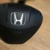 2008 Honda Civic Airbag Driver and Steering Wheel Black