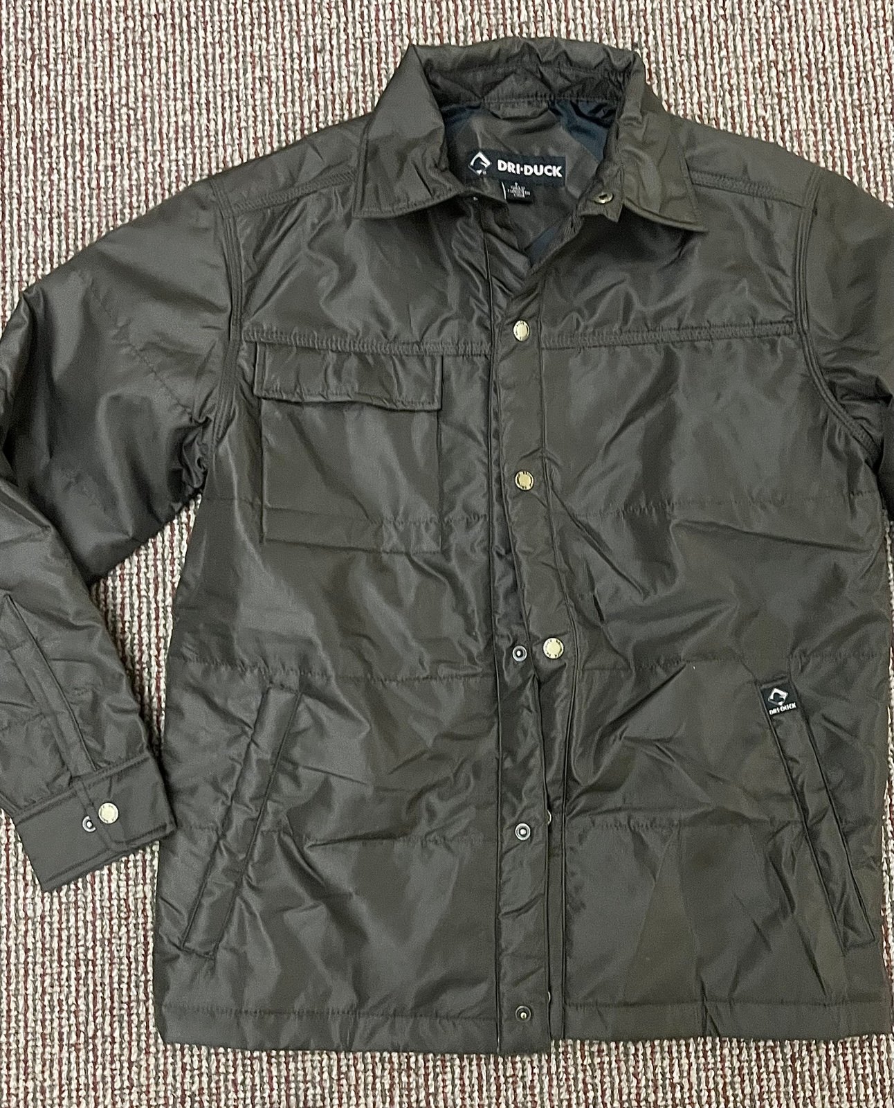 Men’s Small Dri Duck Ranger Water Resistant Lightweight Insulated Shirt Jacket