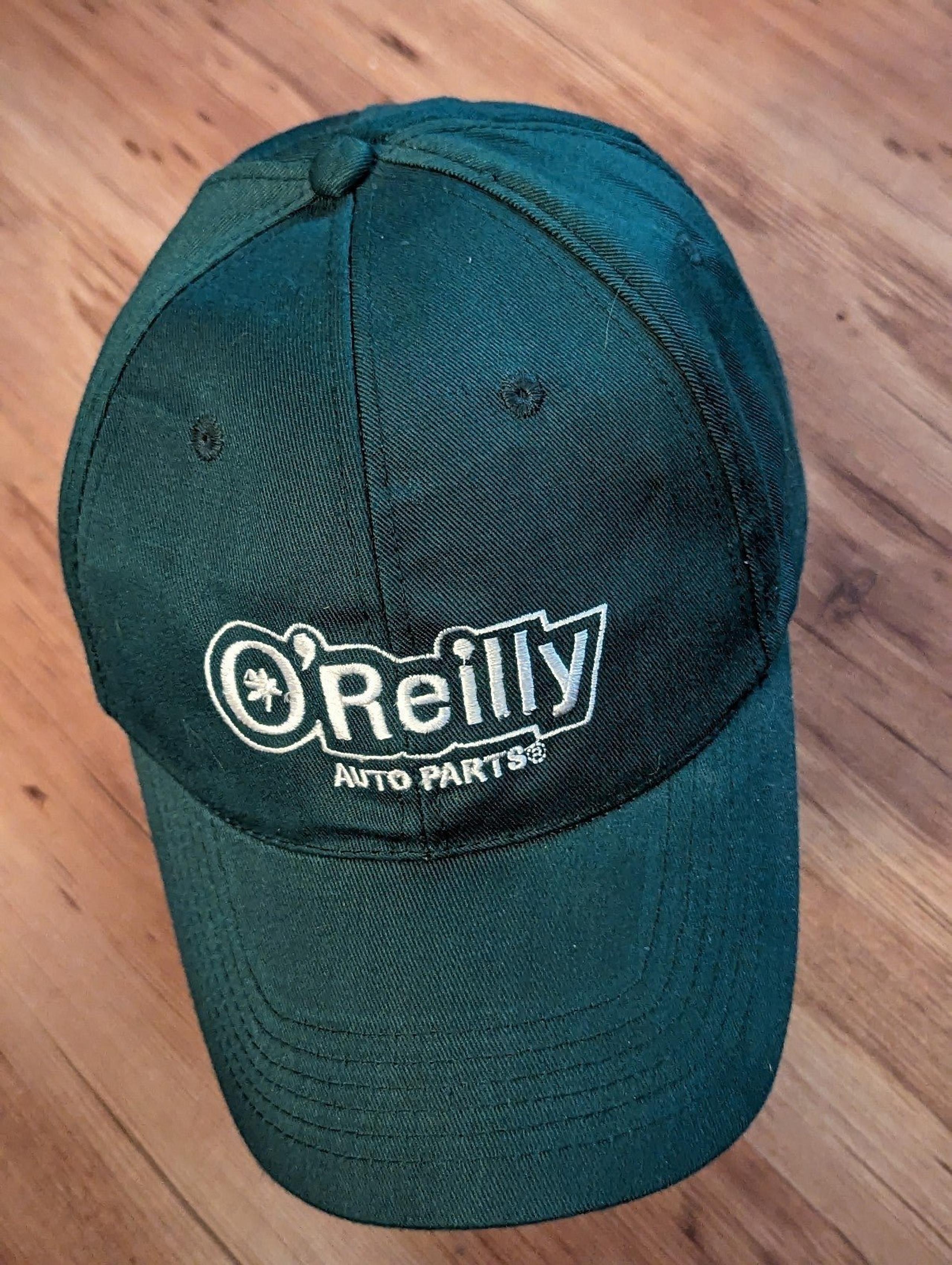 O'Reilly Auto Parts American Retailer Green Adjustable Strapback Baseball Hat