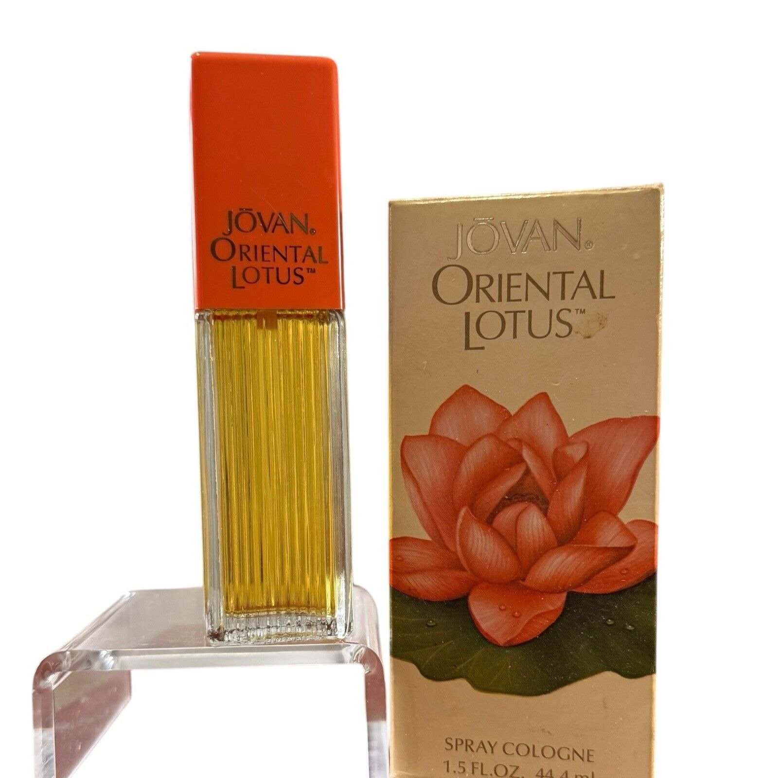 Jovan Oriental Lotus Cologne Spray 1.5 Oz. Vintage Rare Collectors Item NOS