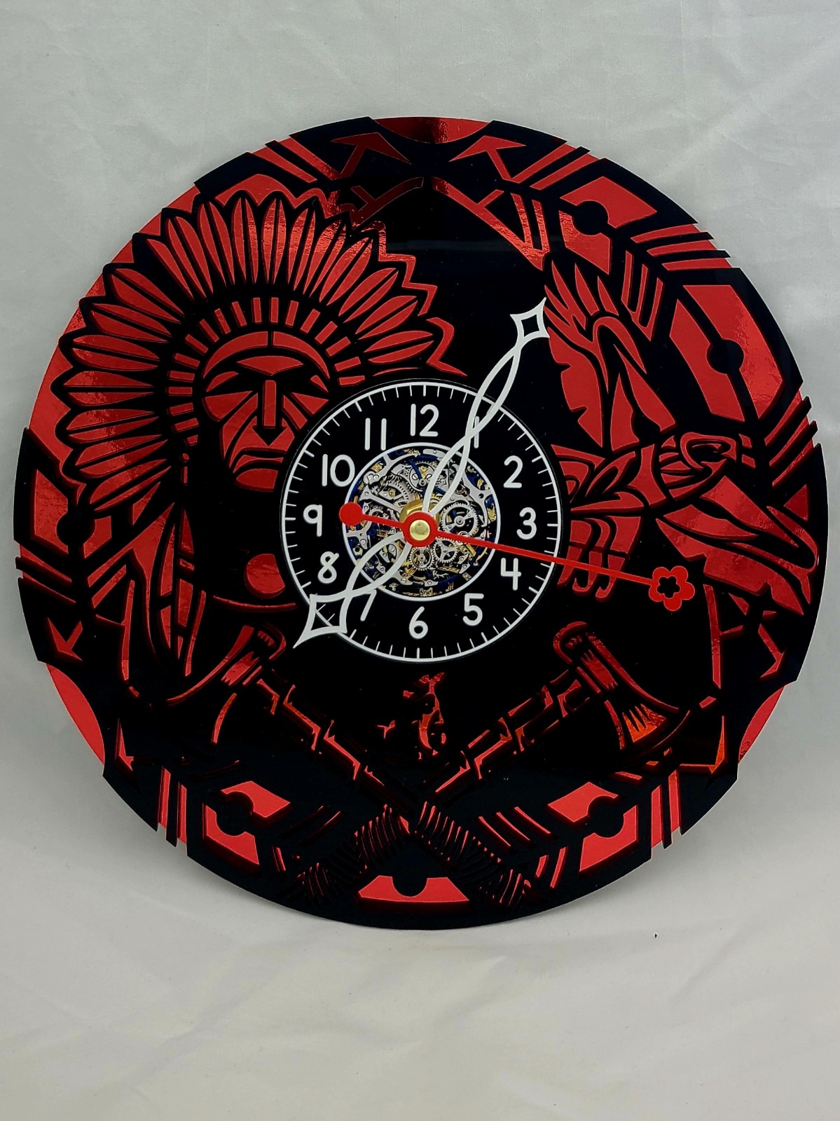 Handmade wall clock unique design