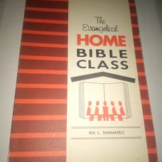 The evangelical home bible class softback book used