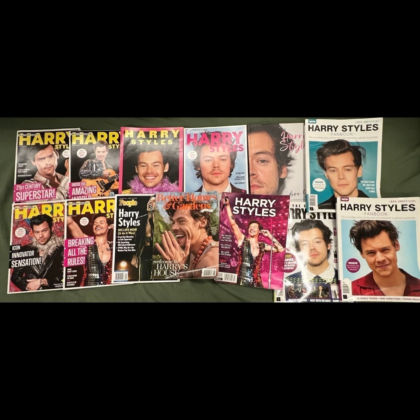 Harry styles magazines