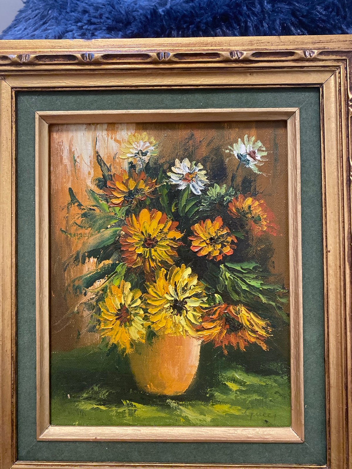Still life painting signed by Gucci