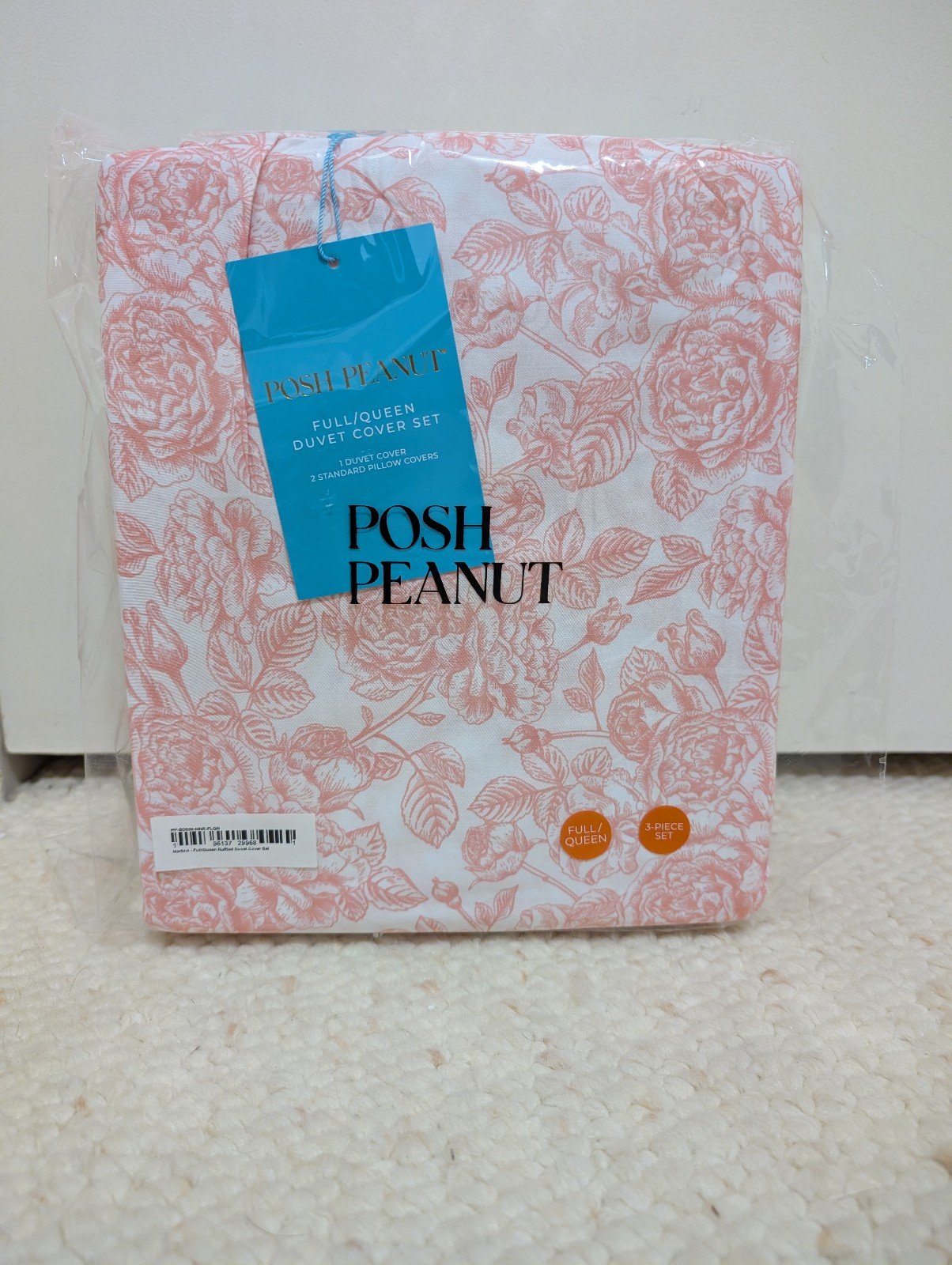 NIB Posh Peanut Martina full/queen duvet cover set
