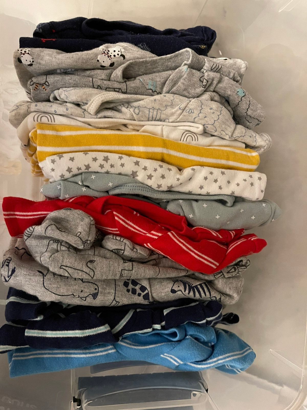 Carter and Gerber Newborn and 0-3 month onesies