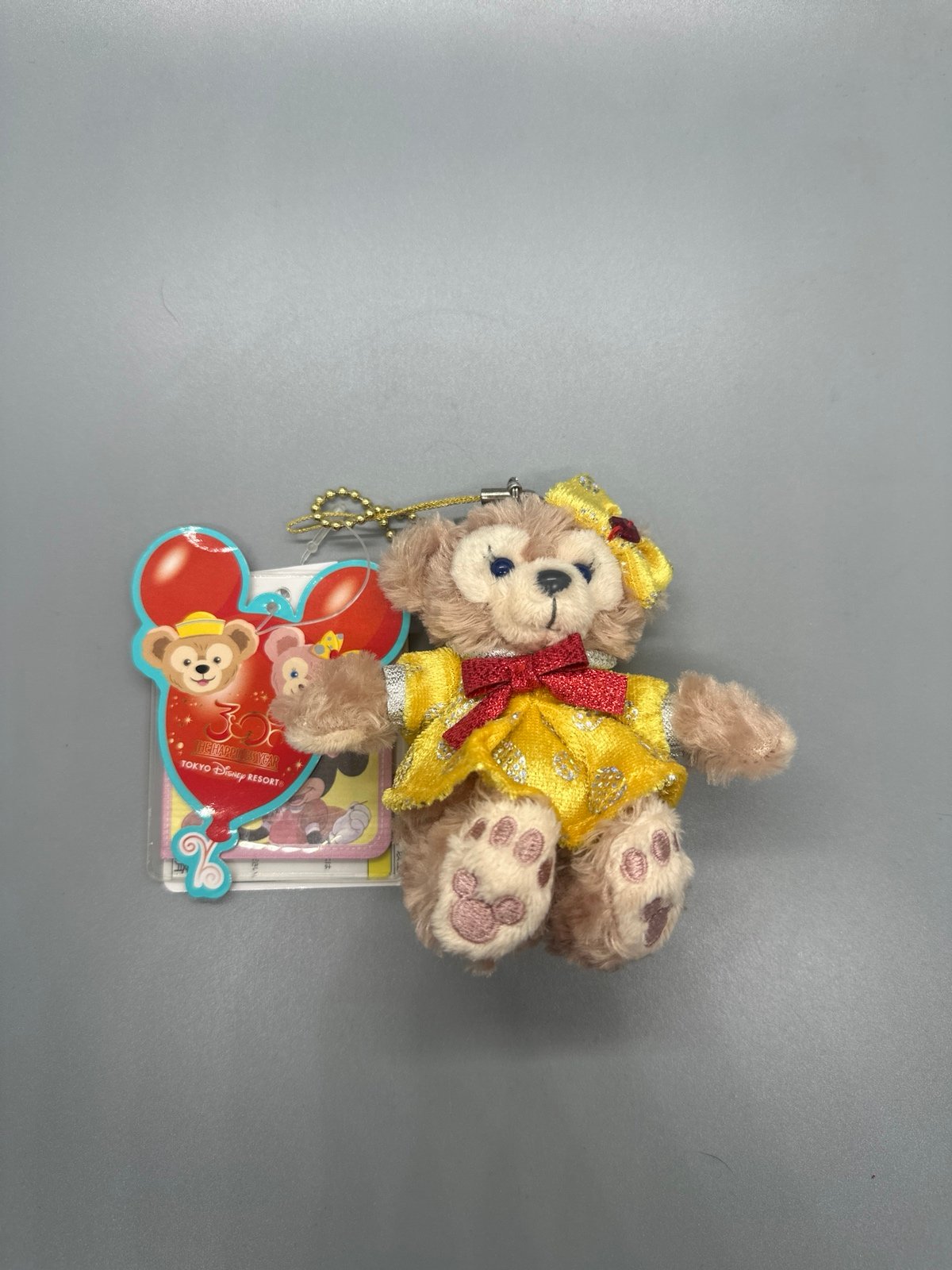 Shellie May Tokyo DisneySea Keychain - 30th Anniversary The Happiness Year Duffy
