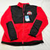 Collegiate Ohio State Buckeyes Fleece Jacket Unisex Red Black Full Zip Large