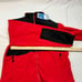 Collegiate Ohio State Buckeyes Fleece Jacket Unisex Red Black Full Zip Large