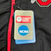 Collegiate Ohio State Buckeyes Fleece Jacket Unisex Red Black Full Zip Large