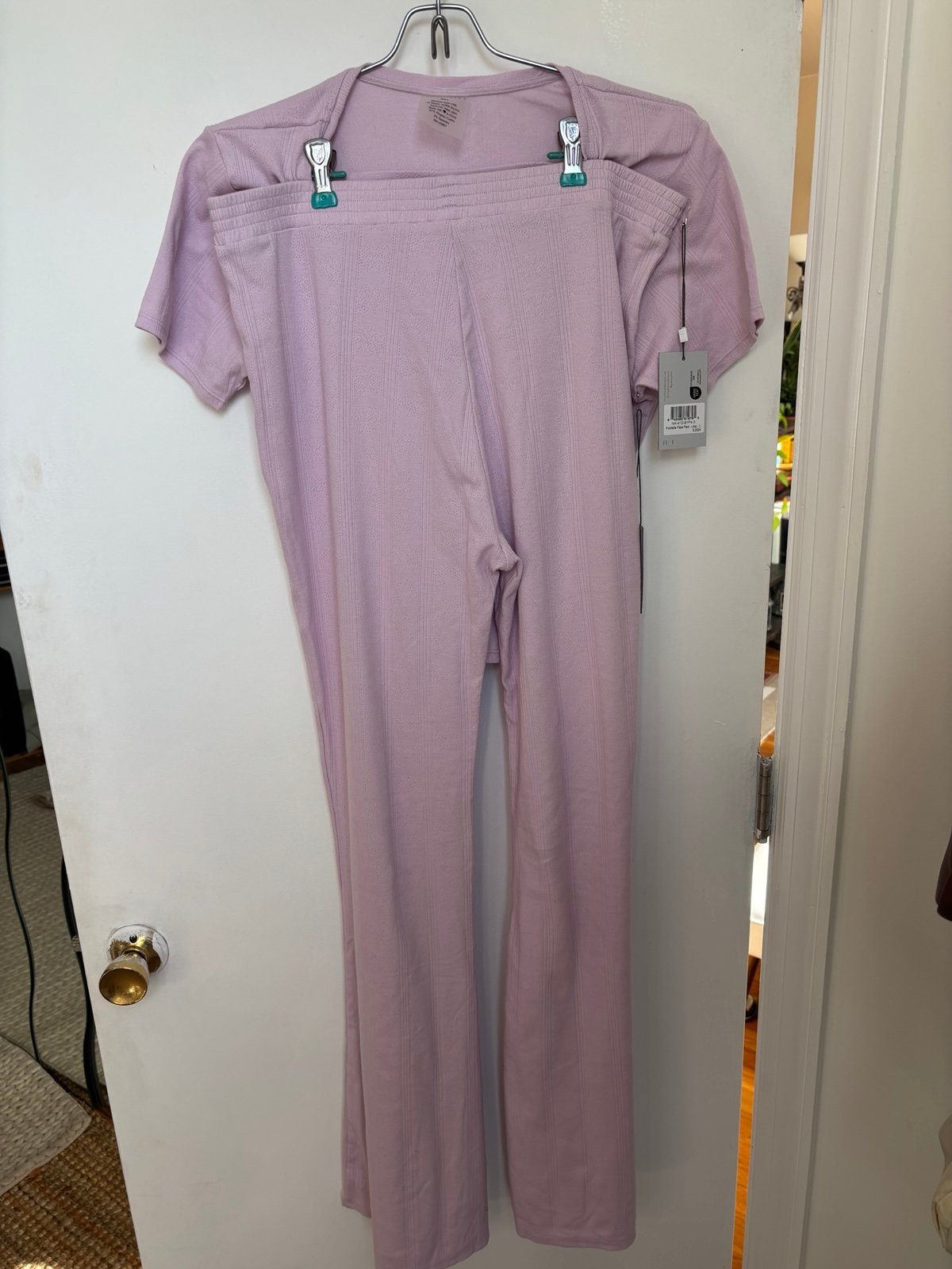 Negative pants & shirt organic cotton pajamas