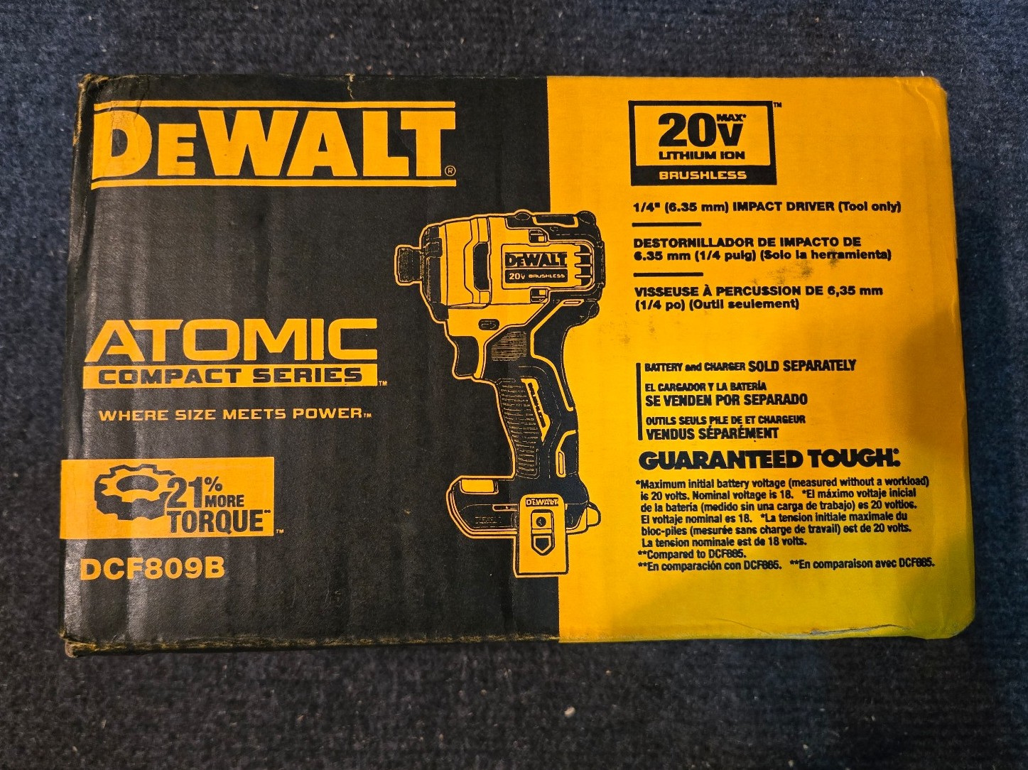 Dewalt impact driver 20v