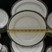 Austin Platinum by Noritake - 50pc Estate Set of Platinum Edged Dinnerware