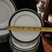 Austin Platinum by Noritake - 50pc Estate Set of Platinum Edged Dinnerware