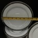 Austin Platinum by Noritake - 50pc Estate Set of Platinum Edged Dinnerware