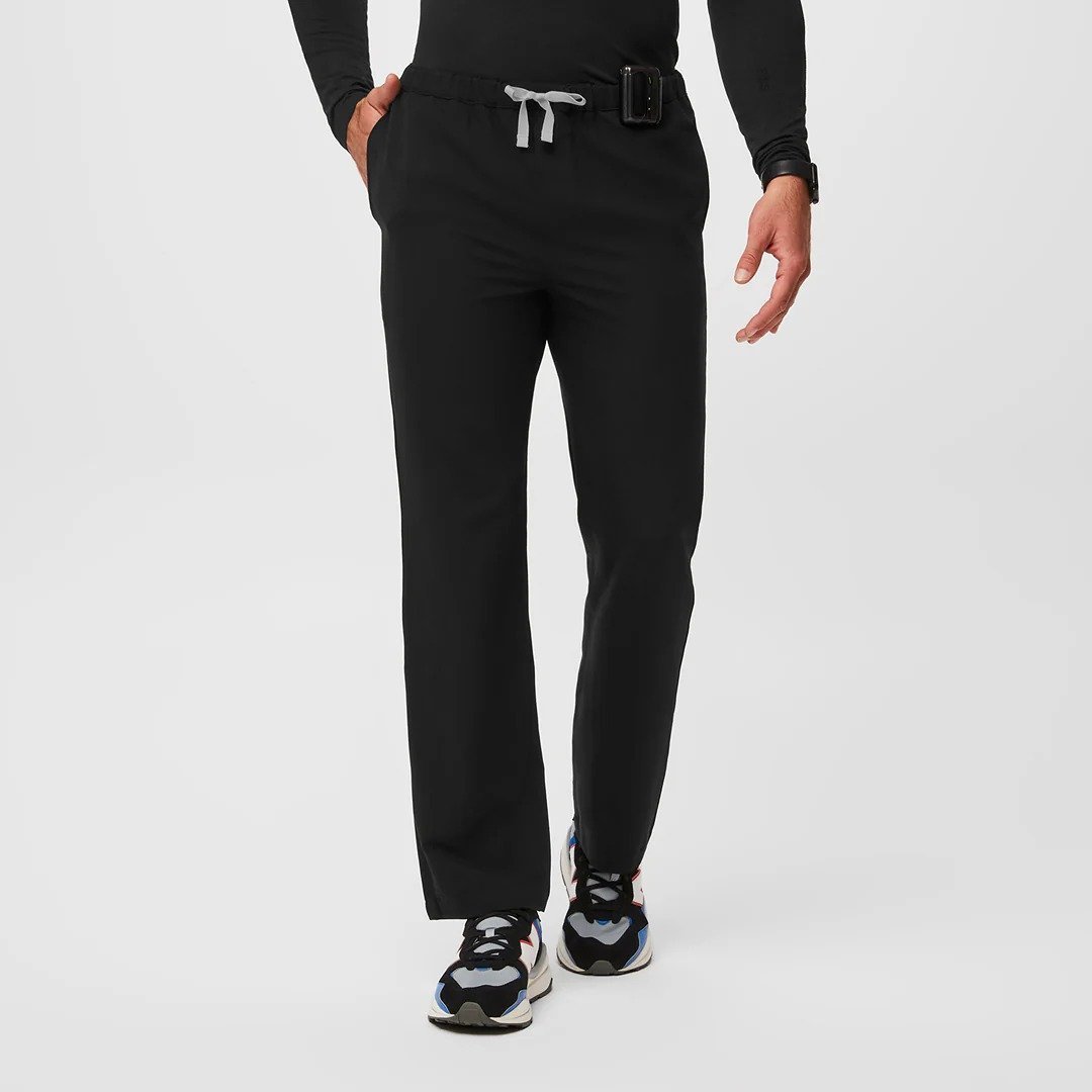 WEAR FIGS Men's Pisco Basic Scrub Pants Black Large Size Regular NEW