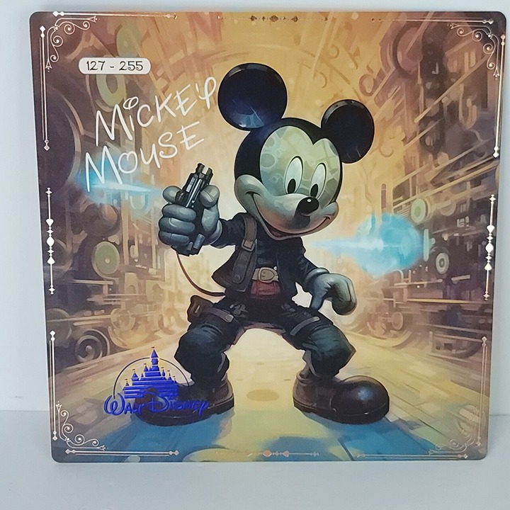 Mickey Mouse Disney 100th Anniversary Limited Art Card Print Big One 127/255