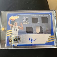 Desmond Bane auto card