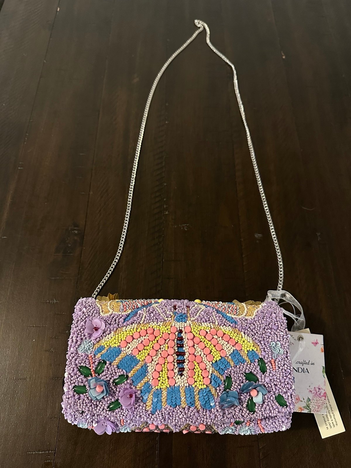 Viral Beaded Butterfly Bag!!