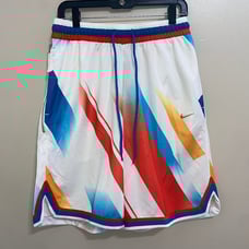 Nike Dri-FIT DNA Basketball Shorts DH1471-133 White Multicolor Men’s M NEW