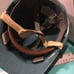 Bullard Vtg Blue Hardhat #5100 W/Leather