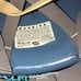 Bullard Vtg Blue Hardhat #5100 W/Leather