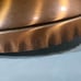 Vtg Starburst Atomic Saucer Space Age MCM Sunburst Cooper Ceiling Lamp Union Mad