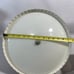 Vtg Starburst Atomic Saucer Space Age MCM Sunburst Cooper Ceiling Lamp Union Mad