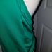 bebe green halter top m